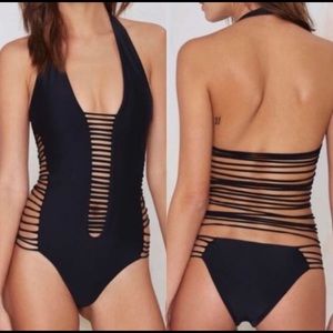 Strappy nasty gal swimsuit